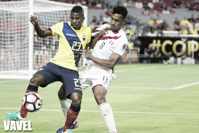 Copa America Centenario: Ecuador and Peru play to a four-goal thriller