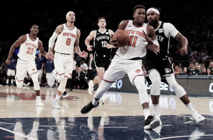New York Knicks blow out neighbors Brooklyn Nets 107-86