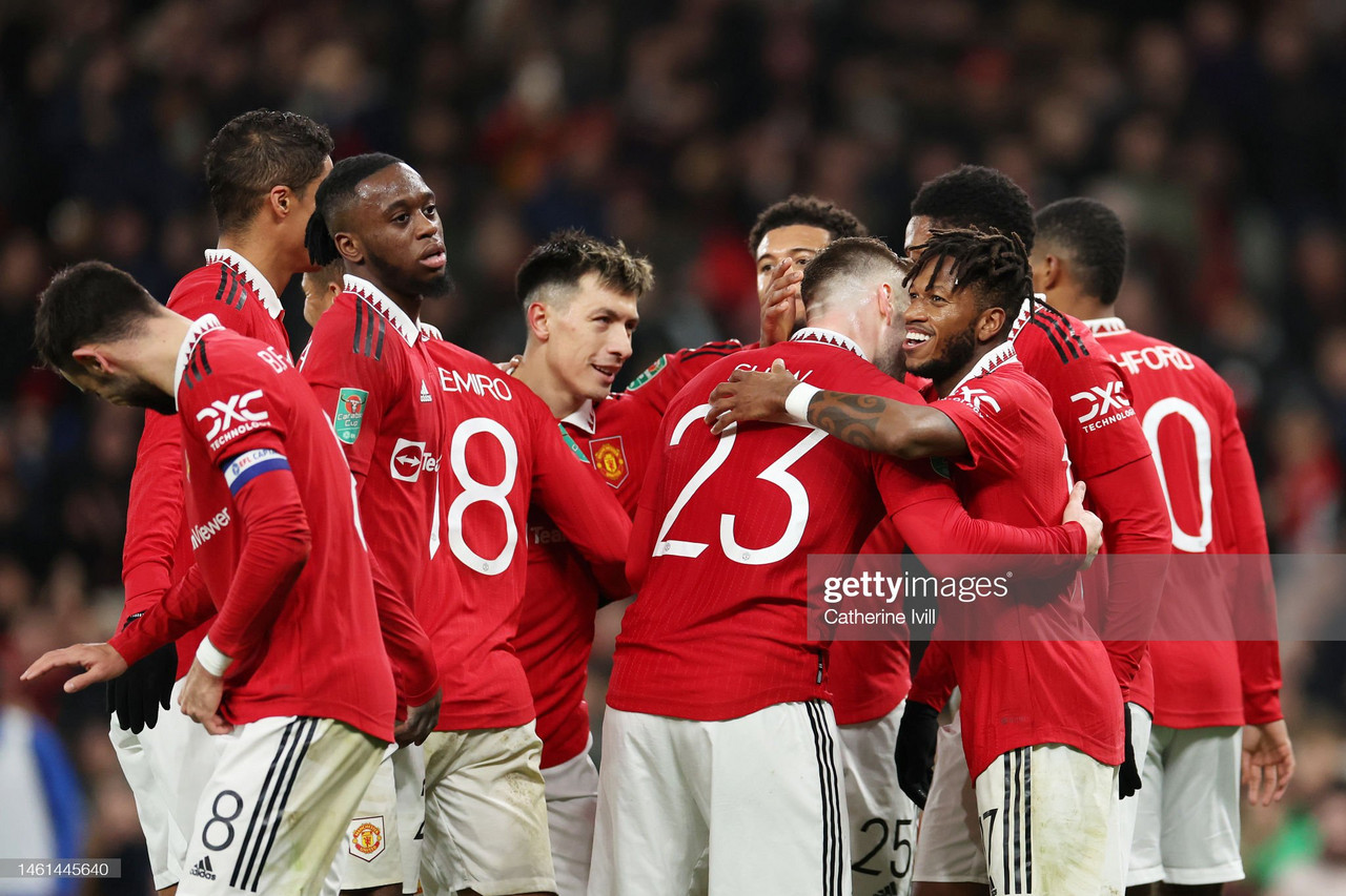Manchester United 2-0 Nottingham Forest (5-0 on aggregate): United brush past Forest to book a place in the final