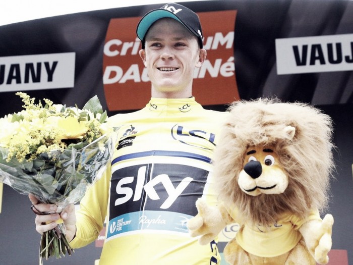 Chris Froome: "Siempre es bueno ganar una carrera antes del Tour de Francia"