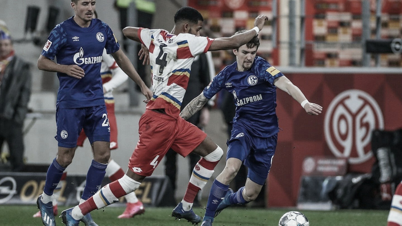 Em jogo morno, Schalke 04 e Mainz empatam na Bundesliga Em jogo morno, Schalke 04 e Mainz empatam na Bundesliga