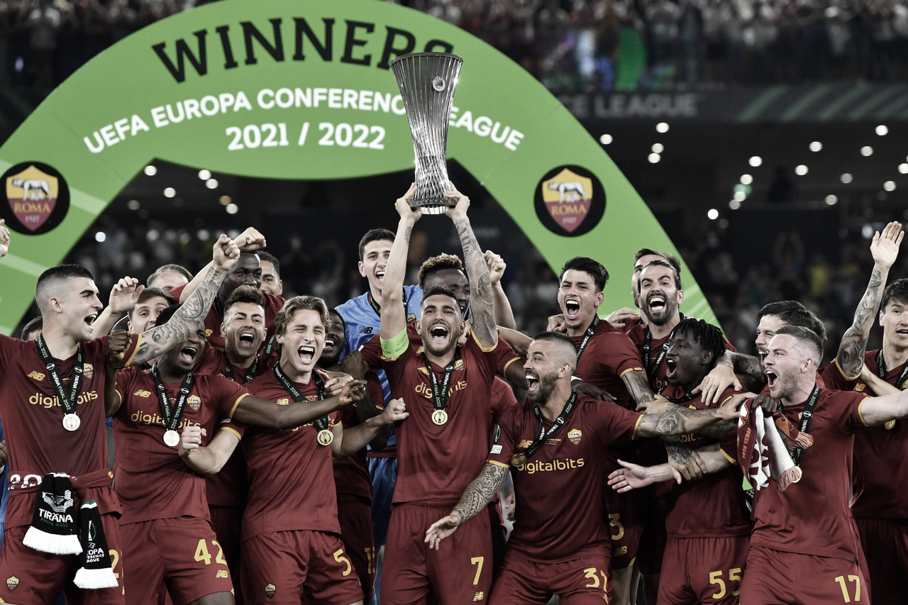 Roma vence Feyenoord e conquista primeira edição da Conference League