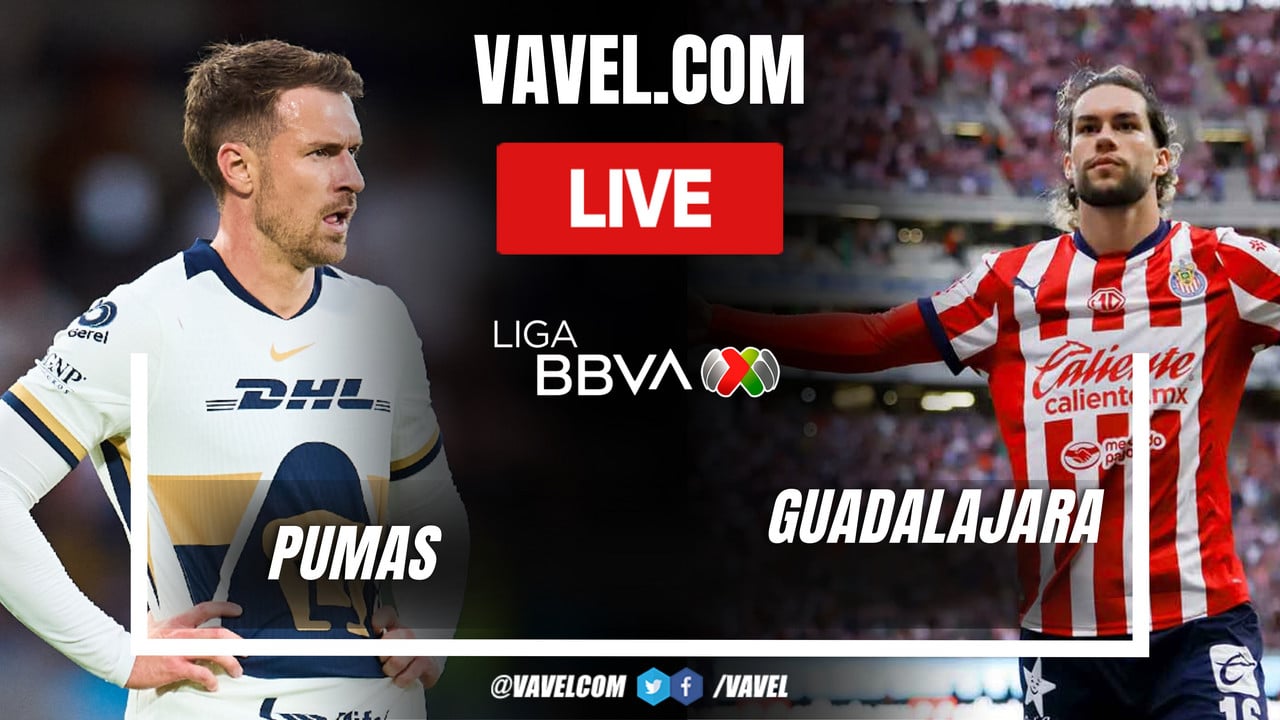Highlights and Goals of Pumas 1-2 Chivas in Liga MX