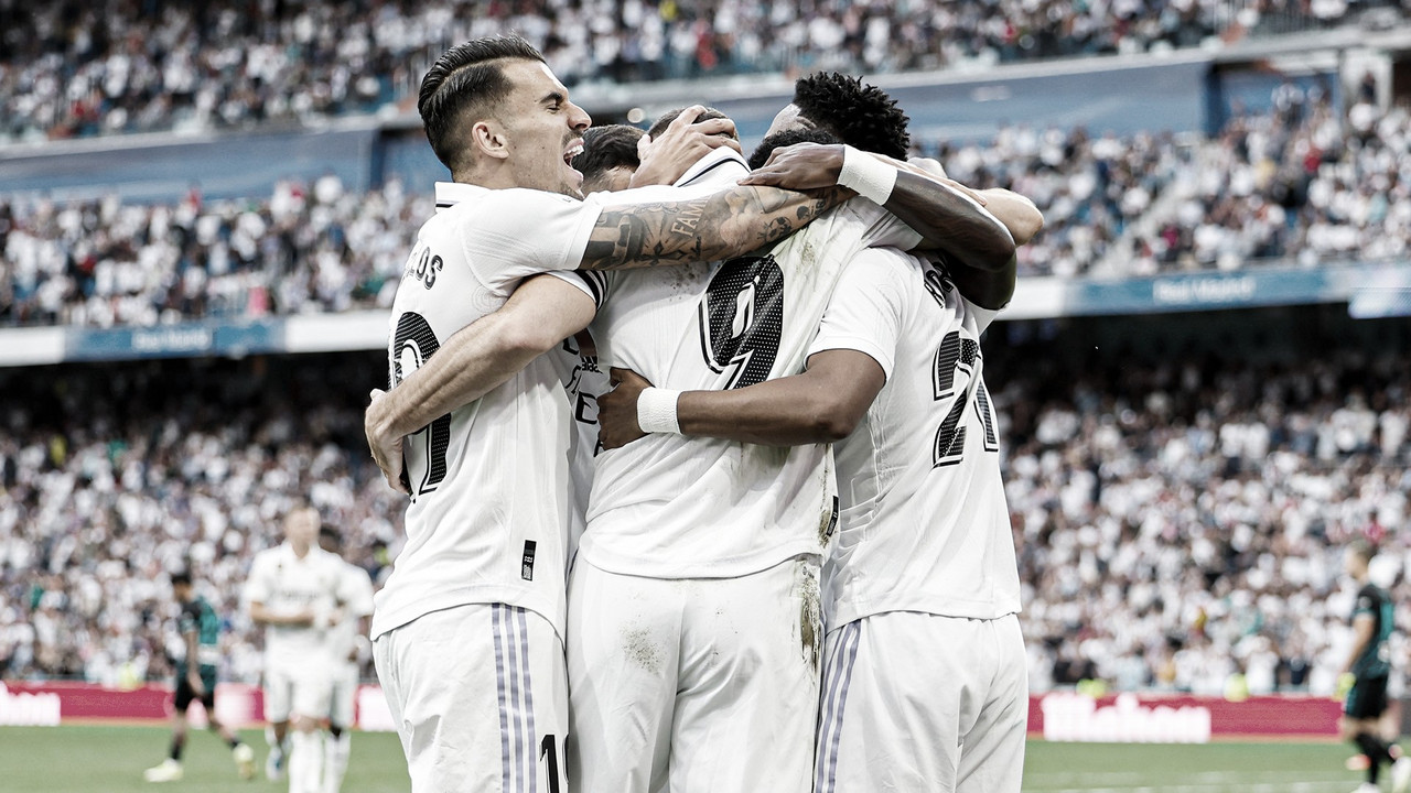 Tarde de goles en el Santiago Bernabéu 