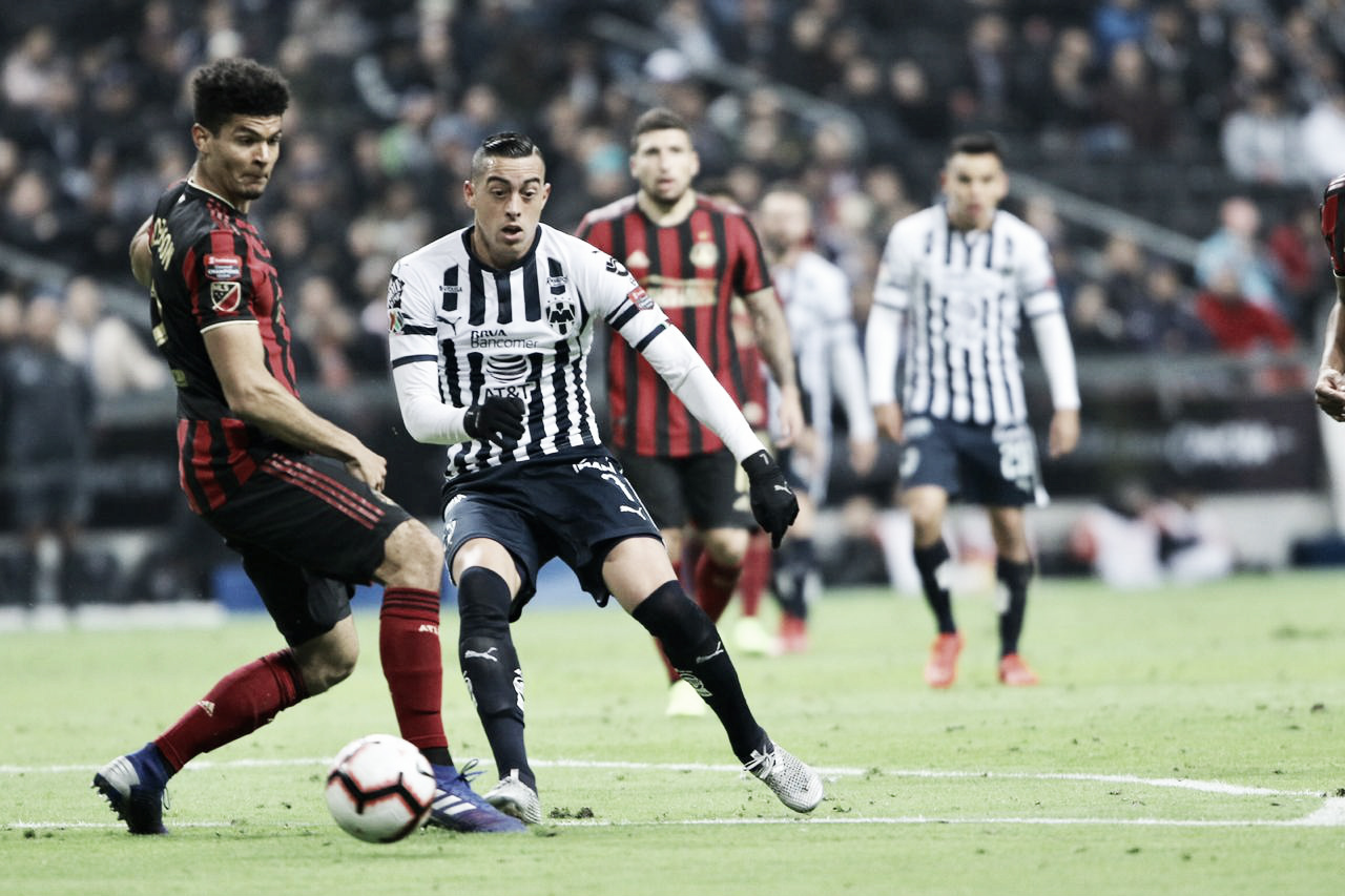 Monterrey se ensañó con Atlanta y le dio fuerte golpe en la Ida Monterrey se ensañó con Atlanta y le dio fuerte golpe en la Ida