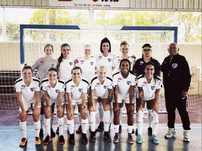 United States Women's National Futsal Team advances to the quarterfinals of the AMF Futsal Women's World Cup