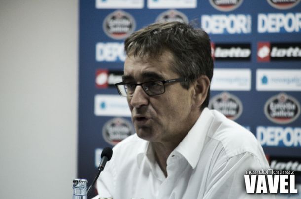 Fernando Vázquez: "Fue un partido muy igualado, y cuando uno no puede ganar, empatar es bueno"
