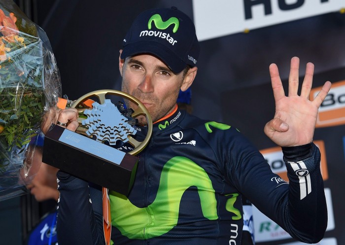 Alejandro Valverde: “Muy feliz por entrar en la historia con esta cuarta Flecha Valona”
