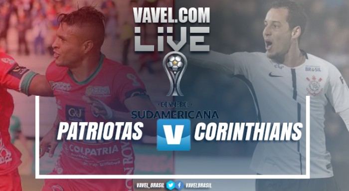 Resultado Patriotas x Corinthians na Copa Sul-Americana 2017 (1-1)