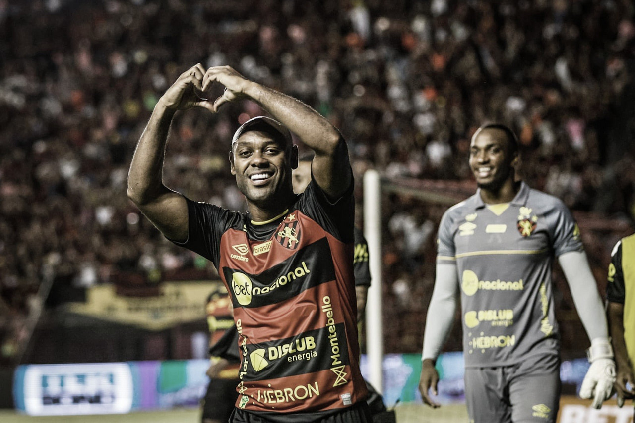 Em dia histórico nas arquibancadas, Sport vence Botafogo-SP com dois de Vagner Love