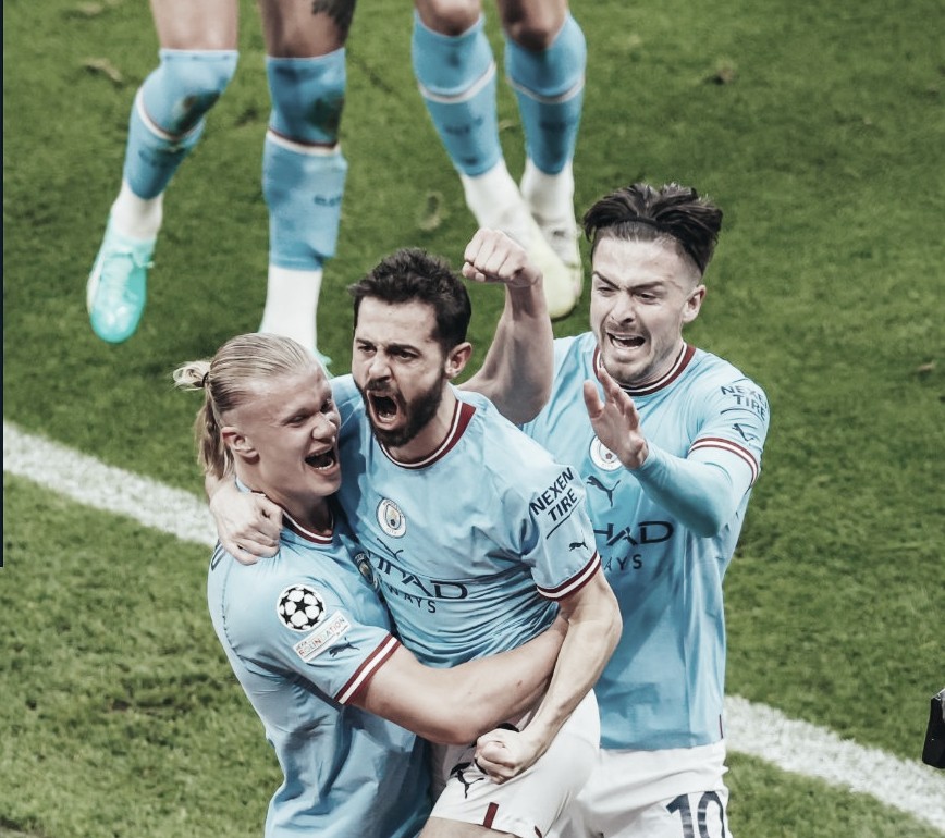 Manchester City 4-0 Real Madrid (17 de mai, 2023) Placar Final