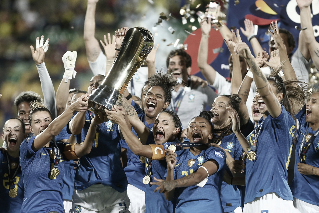 Na raça! Colômbia dificulta, mas Brasil confirma favoritismo e conquista oitavo título da Copa América Feminina