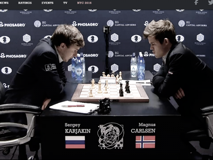 Karjakin - Carlsen: un cambio para que nada cambie