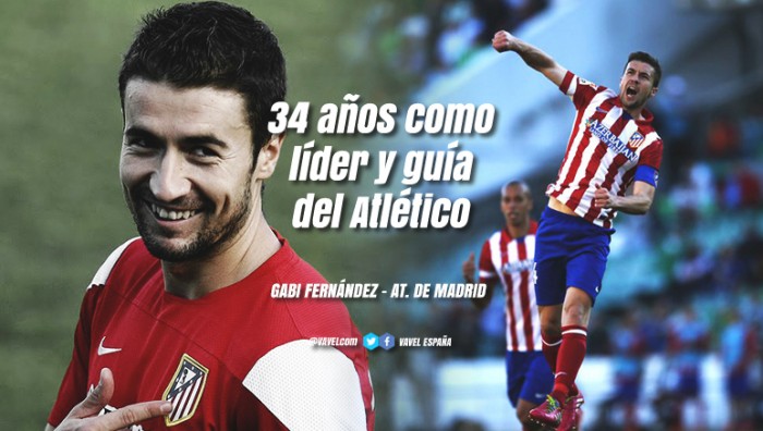 Gabi, 34 años como líder y guía del Atlético - VAVEL.com Gabi, 34 años como líder y guía del Atlético - VAVEL.com