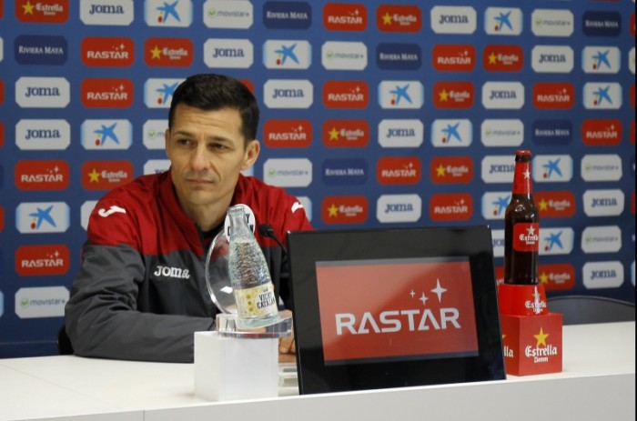 Galca: "Espero que tanto equipo como afición solo se centren en el partido"