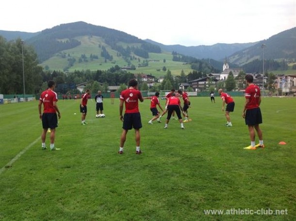 El Athletic vuelve a los entrenamientos tras el empate ante el Hoffenheim