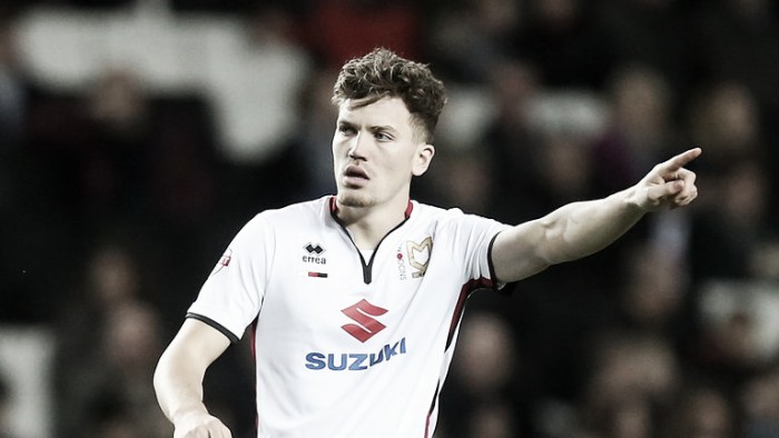 Saints recall forward Gallagher from MK Dons