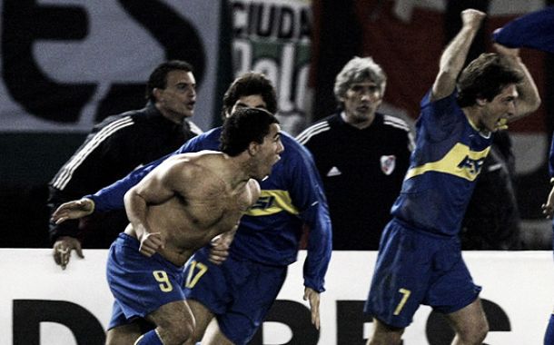 Última vez por Copa Libertadores: Tevez y la gallina