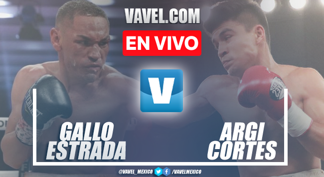 Resumen y mejores momentos del Gallo Estrada vs Argi Cortés en Box