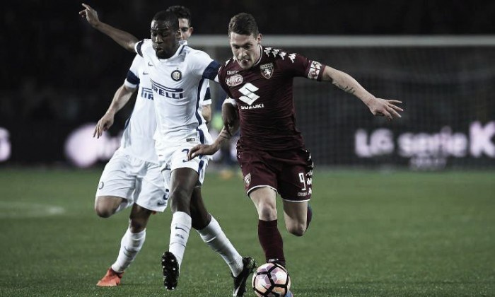 Serie A: Inter frenata dal Torino, 2-2 in una partita dalle mille emozioni