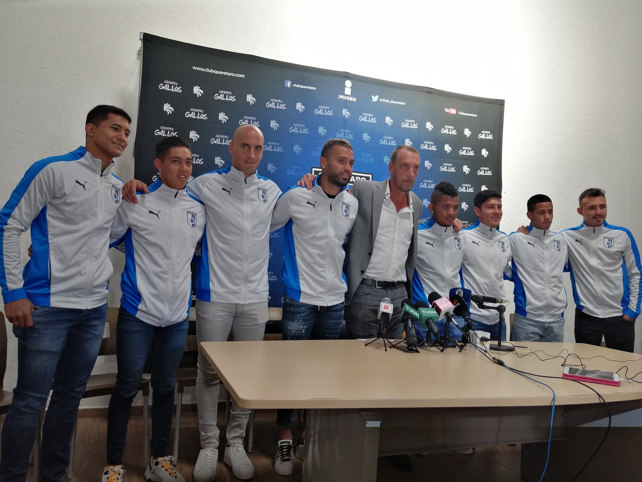 Querétaro presenta a sus refuerzos para el Clausura 2020