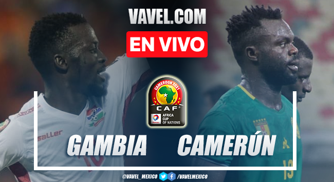 Goles y resumen: Gambia 0-2 Camerún EN VIVO en la Copa Africana de Naciones