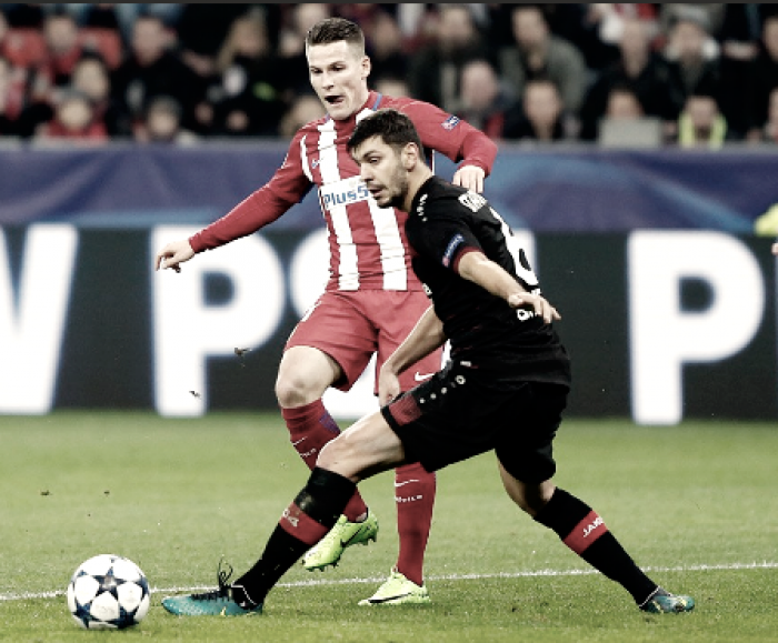 Bayer Leverkusen - Atlético de Madrid: puntuaciones Atleti; ida de octavos de final, UCL