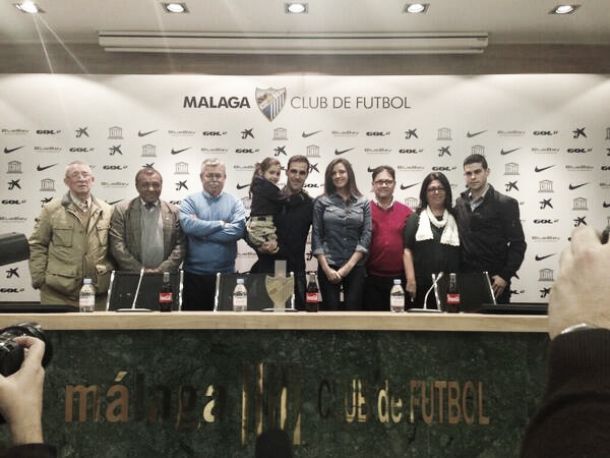 Gámez: "El Málaga es una familia que me ha visto crecer"