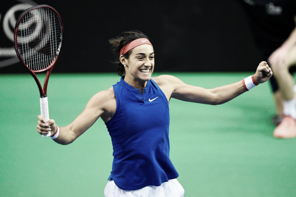 Garcia vence em seu retorno à Fed Cup, e Cornet completa dia perfeito para França contra Bélgica Garcia vence em seu retorno à Fed Cup, e Cornet completa dia perfeito para França contra Bélgica