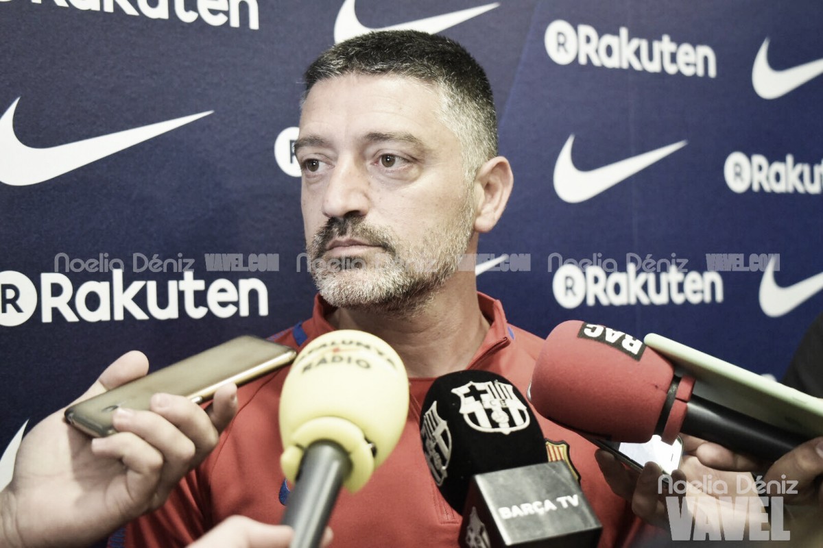 García Pimienta: "Si no estamos cien por cien durante los 90 minutos será muy difícil ganar”