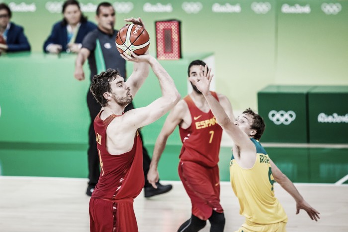 Espanha conquista bronze no basquete masculino vencendo Austrália nos segundos finais Espanha conquista bronze no basquete masculino vencendo Austrália nos segundos finais
