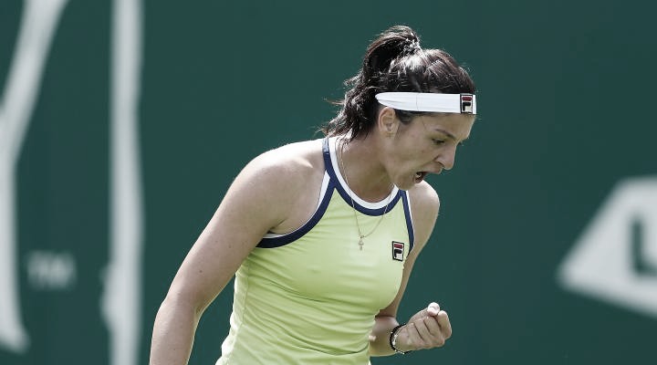 Gasparyan sorprende a Svitolina Gasparyan sorprende a Svitolina