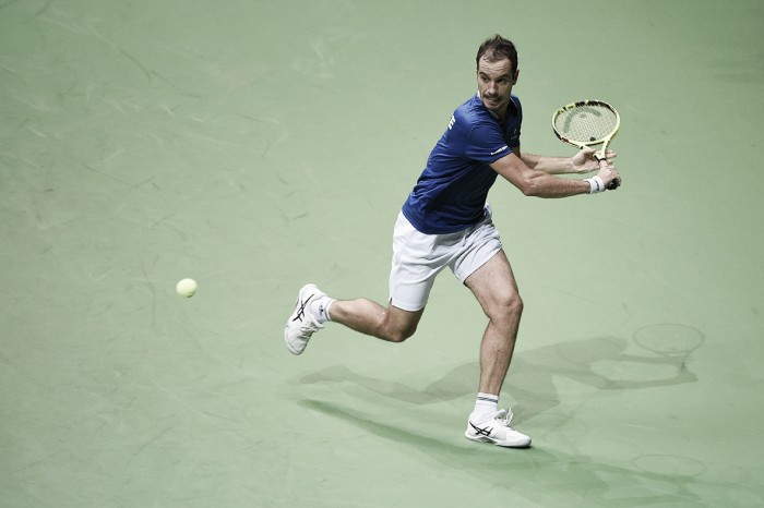 Davis Cup: Richard Gasquet routs Borna Coric to put France ahead