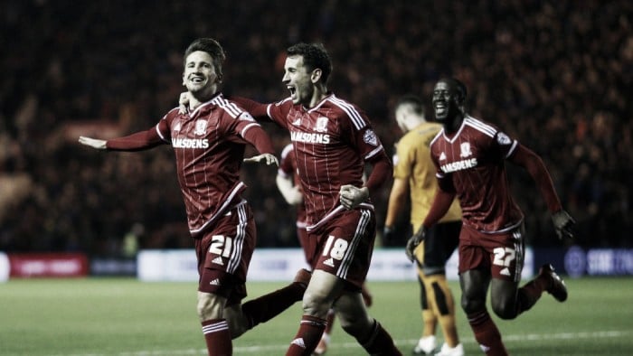 Who are Middlesbrough's strongest attacking trio?