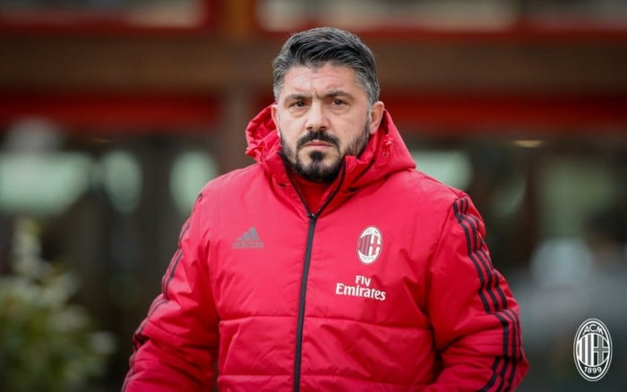 Gattuso: "Giocheremo con la difesa a tre. Vivo alla giornata"