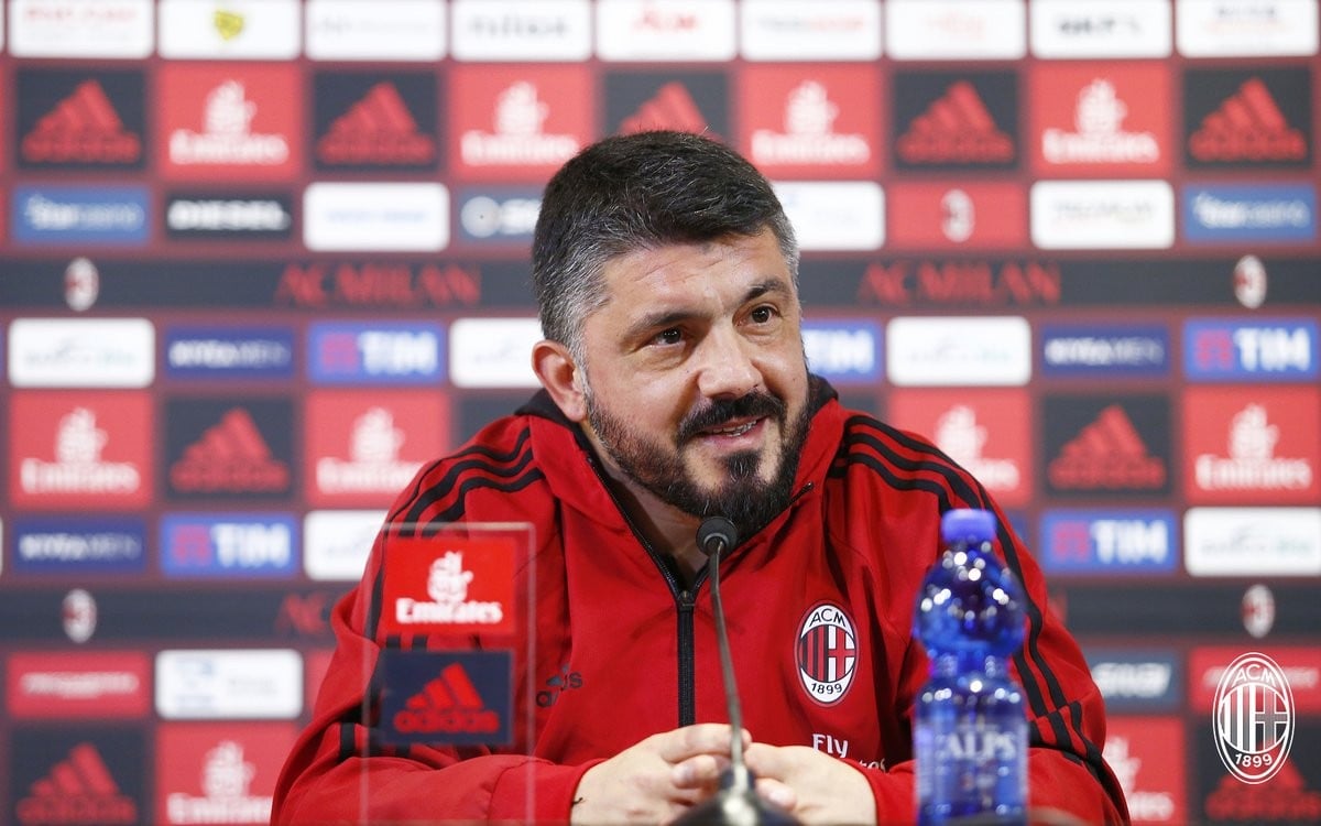 Gattuso: "Basta parlare del mio contratto, la priorità è la Juventus"