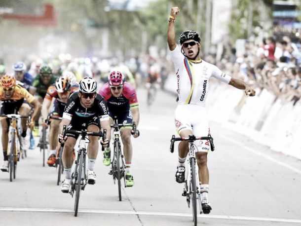 Fernando Gaviria fue el más veloz y ganó la primera fracción del Tour de San Luis