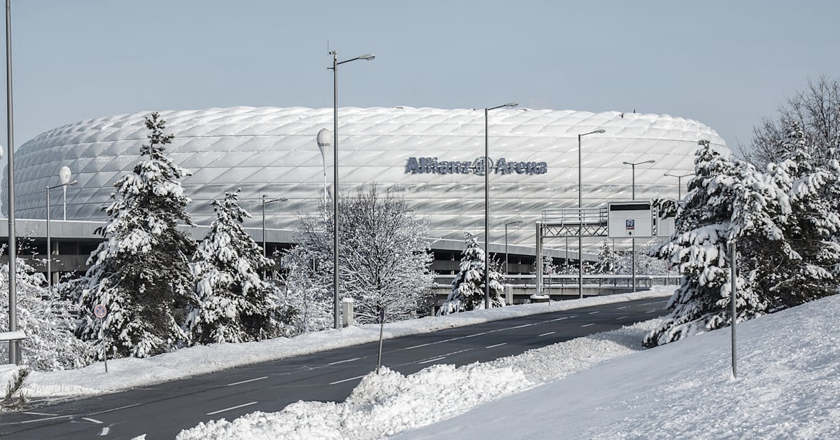 Jogo entre Bayern de Munique e Union Berlin é adiado pelo mau tempo