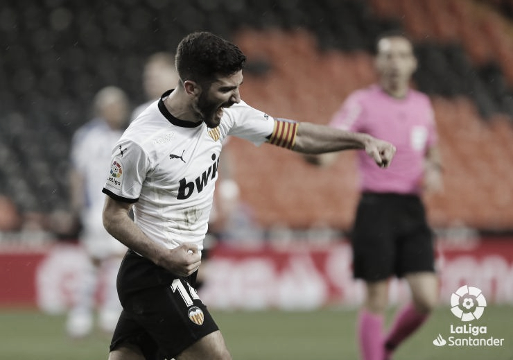 Gayà, la gran estrella del Valencia CF