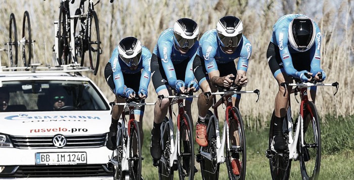 Giro de Italia 2016: Gazprom-Rusvelo, 'Yes We Can'