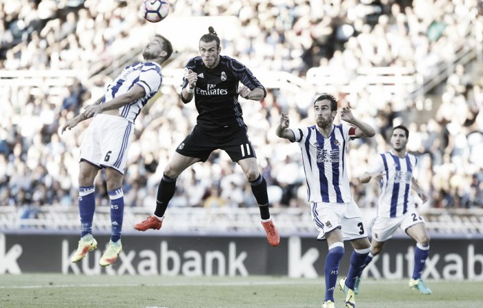 Liga, il Real Madrid vola con Bale e Marco Asensio all'Anoeta contro la Real Sociedad (0-3)