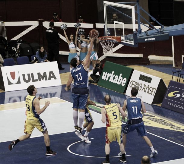 El Gipuzkoa Basket logra la primera de forma agónica