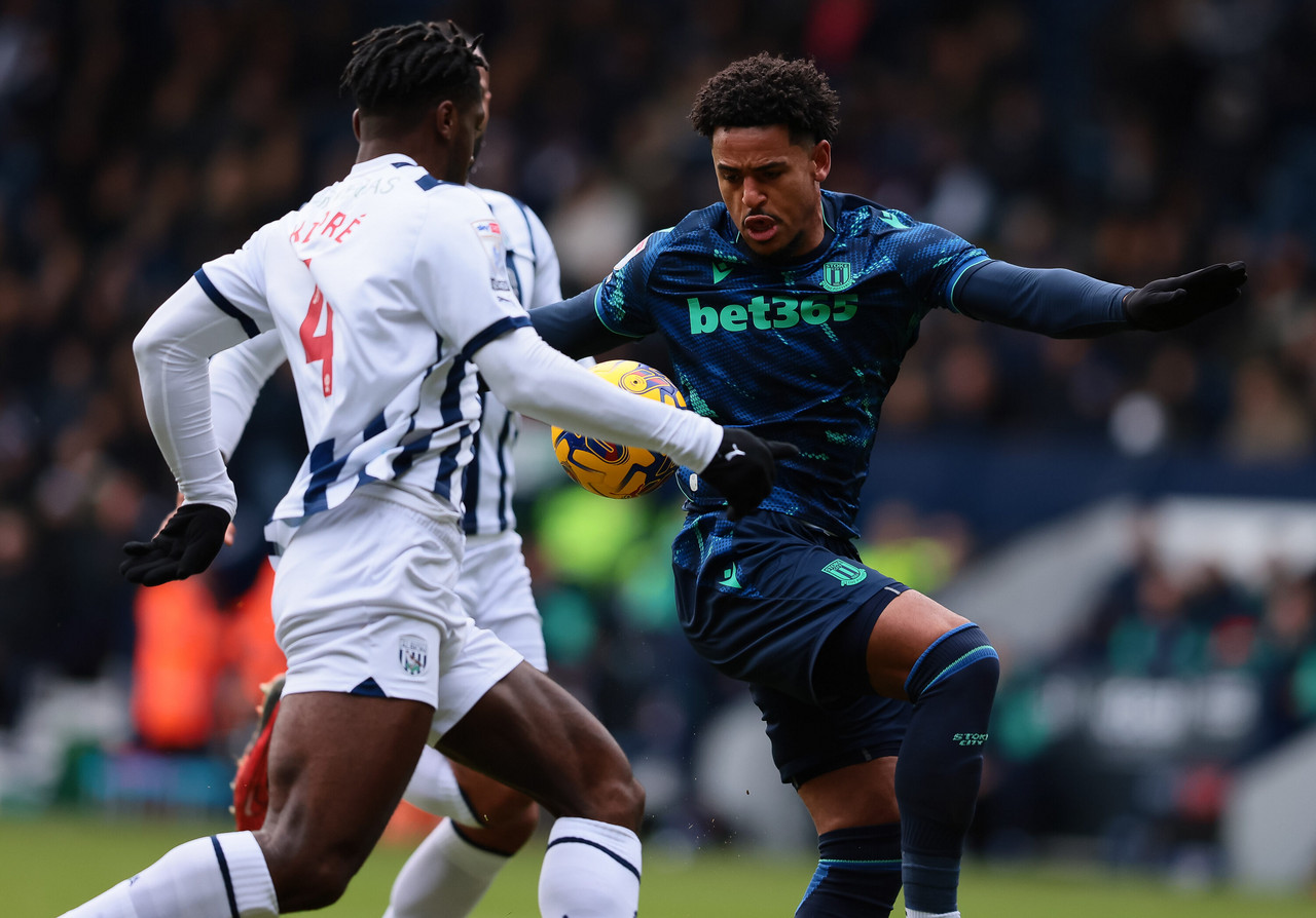 Highlights and goals of West Bromwich 1 1 Stoke City in EFL