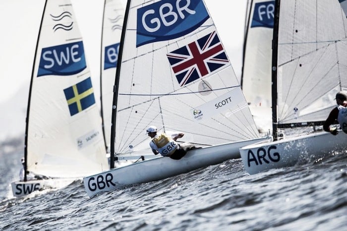 Rio 2016: Giles Scott seals gold and Nick Dempsey sails to silver in an incredible day of sailing