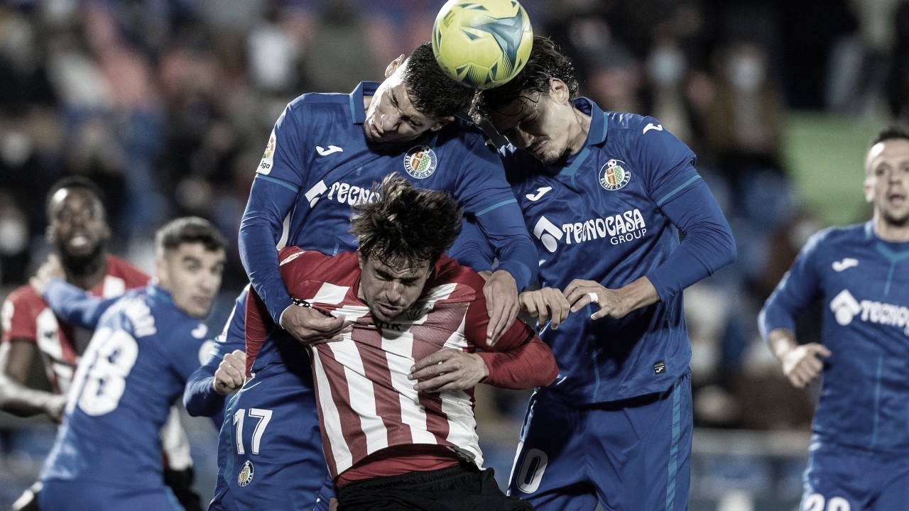 Getafe desperdiça chances, empata com Athletic Bilbao e segue no rebaixamento