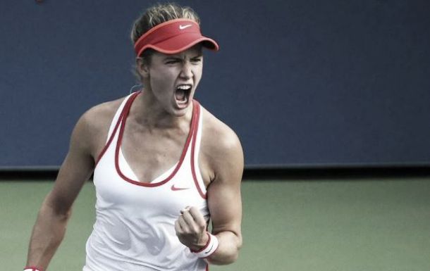 US Open 2015: Bouchard overcomes Riske