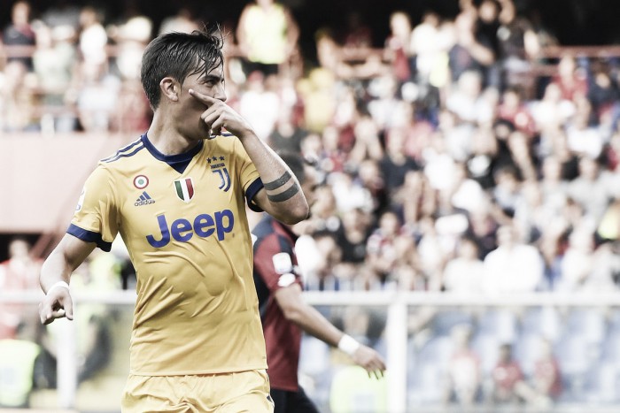 Com show de Dybala, Juventus vira sobre Genoa após levar dois gols no início