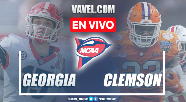 Resumen y anotaciones del Georgia 10-3 Clemson en NCAAF Resumen y anotaciones del Georgia 10-3 Clemson en NCAAF