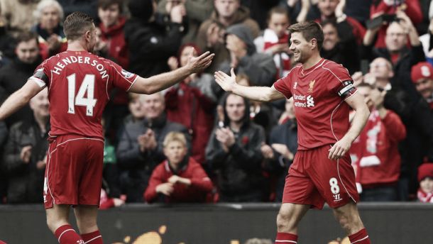 Henderson: "Gerrard's influence on Liverpool will allow us to kick on as a team next year"