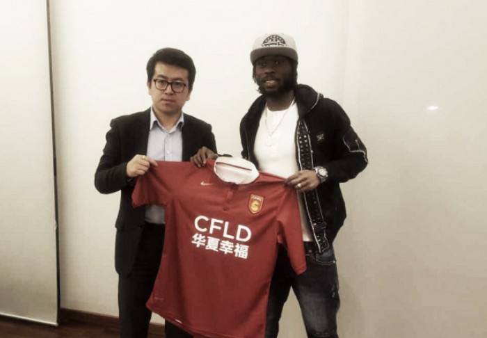 Gervinho signs for Chinese club Hebei China Fortune